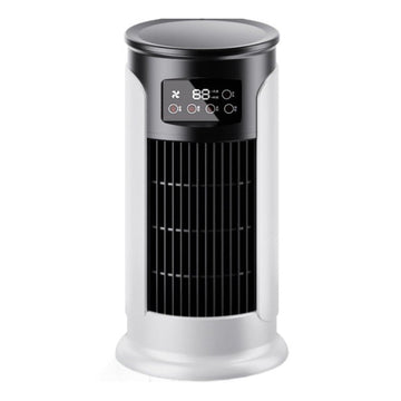 Ventilateur 30cm Réservoir d'eau de 300 ml 6 vitesses de ventilation Prise USB Minuterie Modèle de bureau d'été Mini Ventilateur